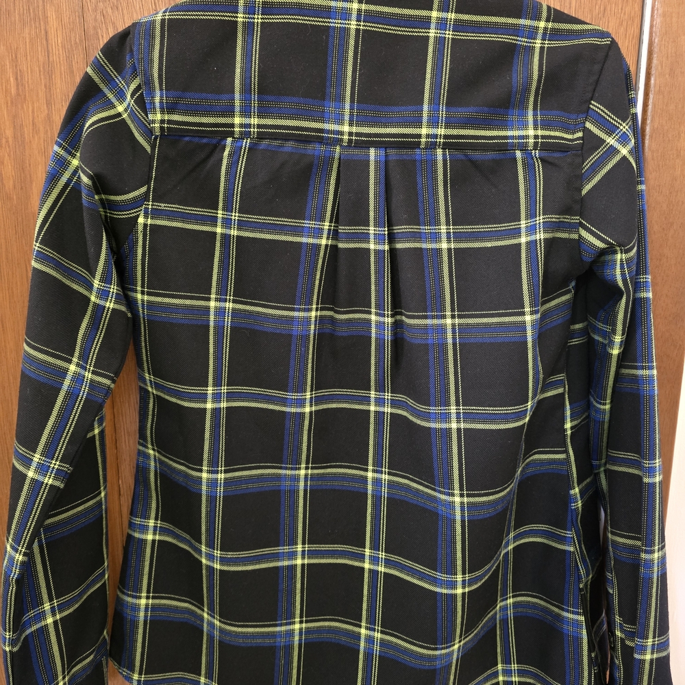 Dixon Flannel Shirt with Blue and Green Plaid - Picture 3 of 3